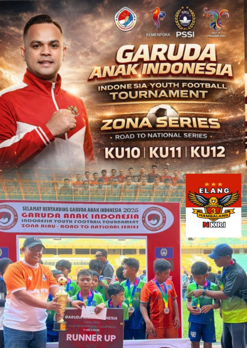 Turnamen Garuda Anak Indonesia Zona Series Digelar di Pekanbaru, PT Green Palma Riau Jaya Turut Dukung Pembinaan Sepak Bola Usia Dini