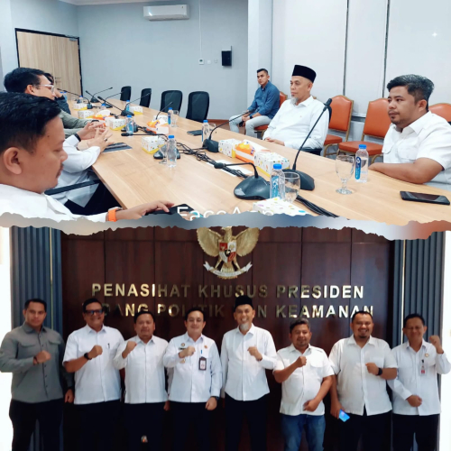 Berkunjung ke Sekretariat Negara, ini Pembahasan Walikota Dumai Bersama Penasehat Khusus Presiden