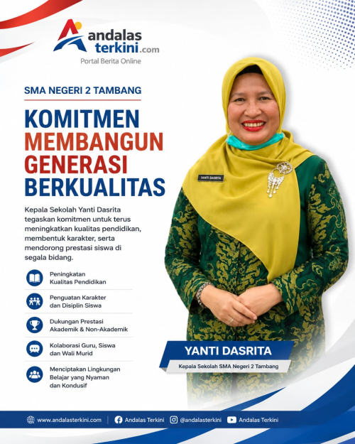 SMA Negeri 2 Tambang Perkuat Pendidikan Karakter dan Prestasi, Yanti Dasrita Tegaskan Komitmen Bangun Generasi Berkualitas