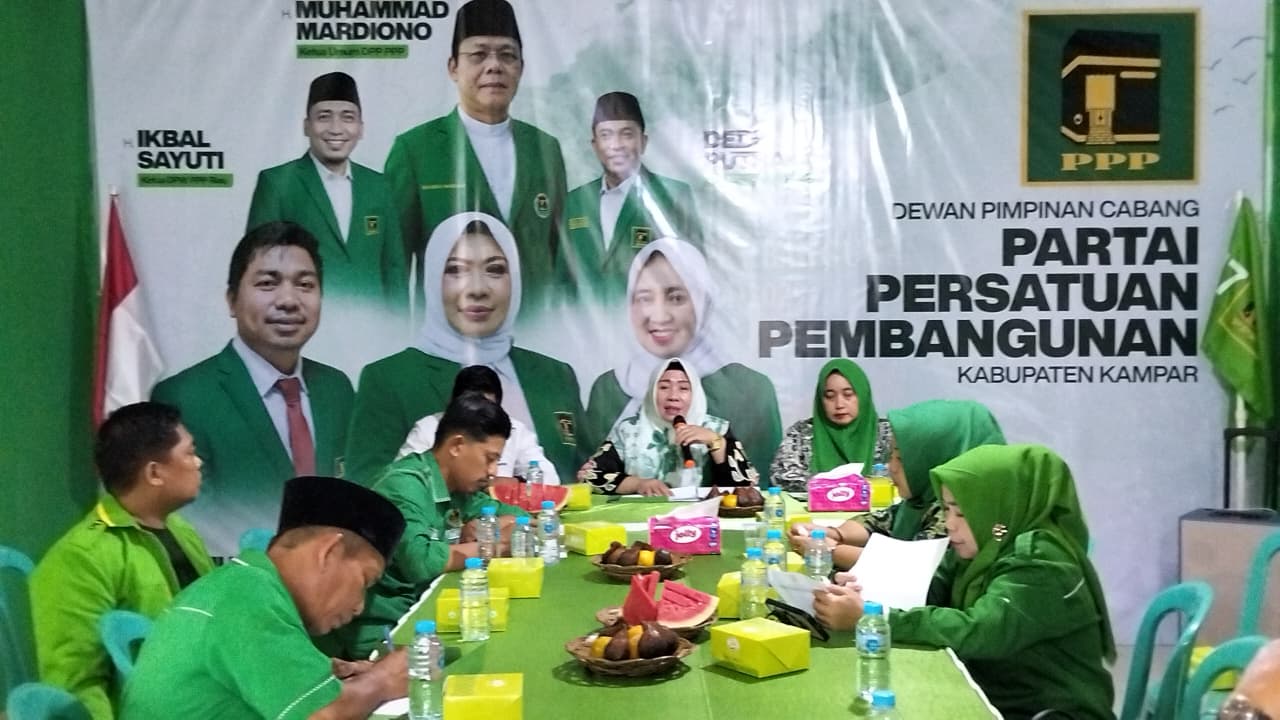 Rapat Perdana Pengurus Harian DPC PPP Kampar: Pengurus Baru, Semangat Baru Menuju PPP yang Lebih Kuat