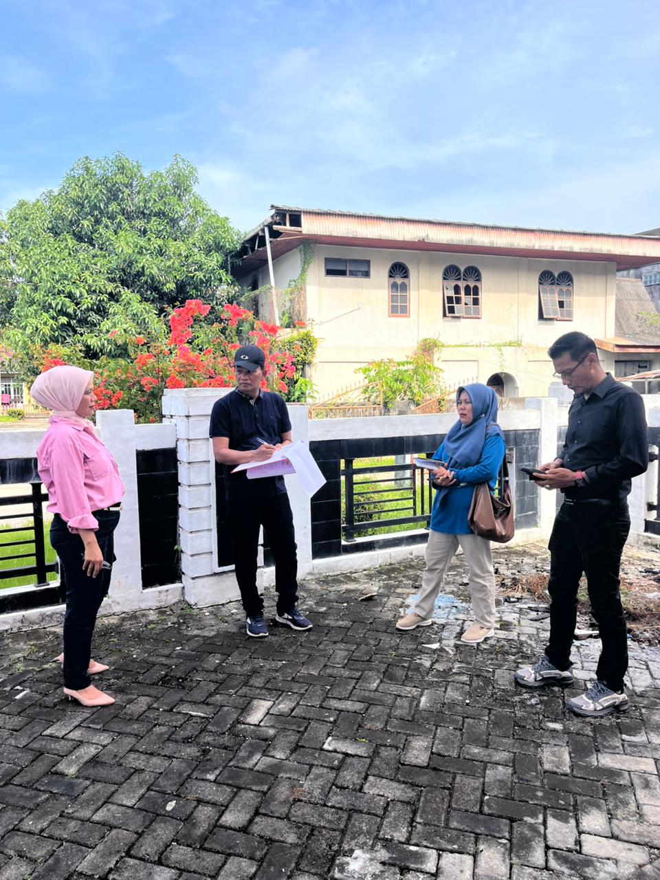 Bertepatan Hari Palang Merah Internasional, DLH Survei Kelengkapan UKL-UPL UDD PMI Kampar
